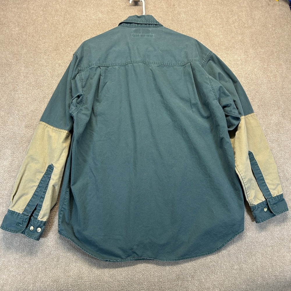 Columbia Sportswear Shooting Shirt Men's Large Long Sleeve Button Up Hunt Pad - Picture 12 of 12